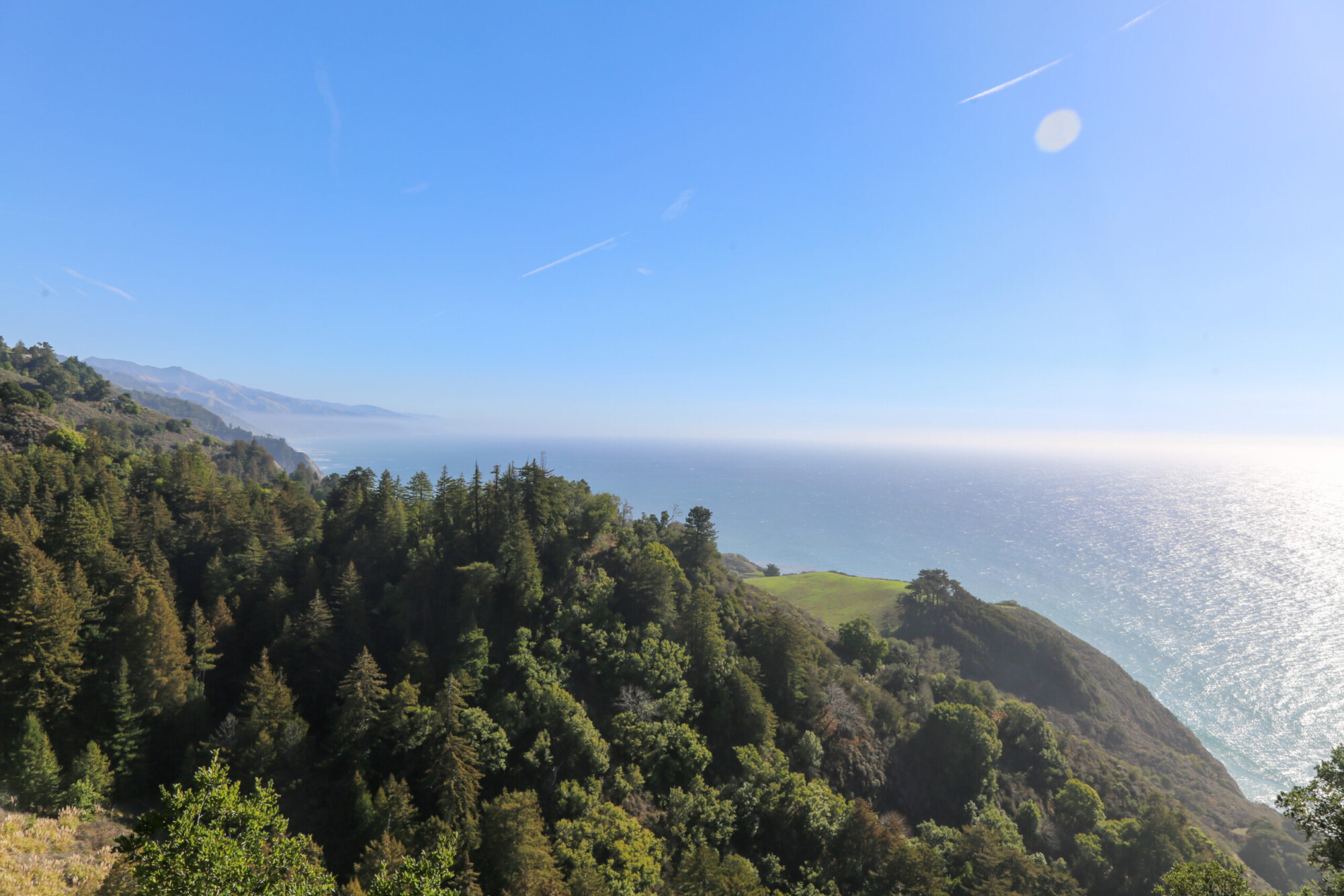 Coastal view of Big Sur, California